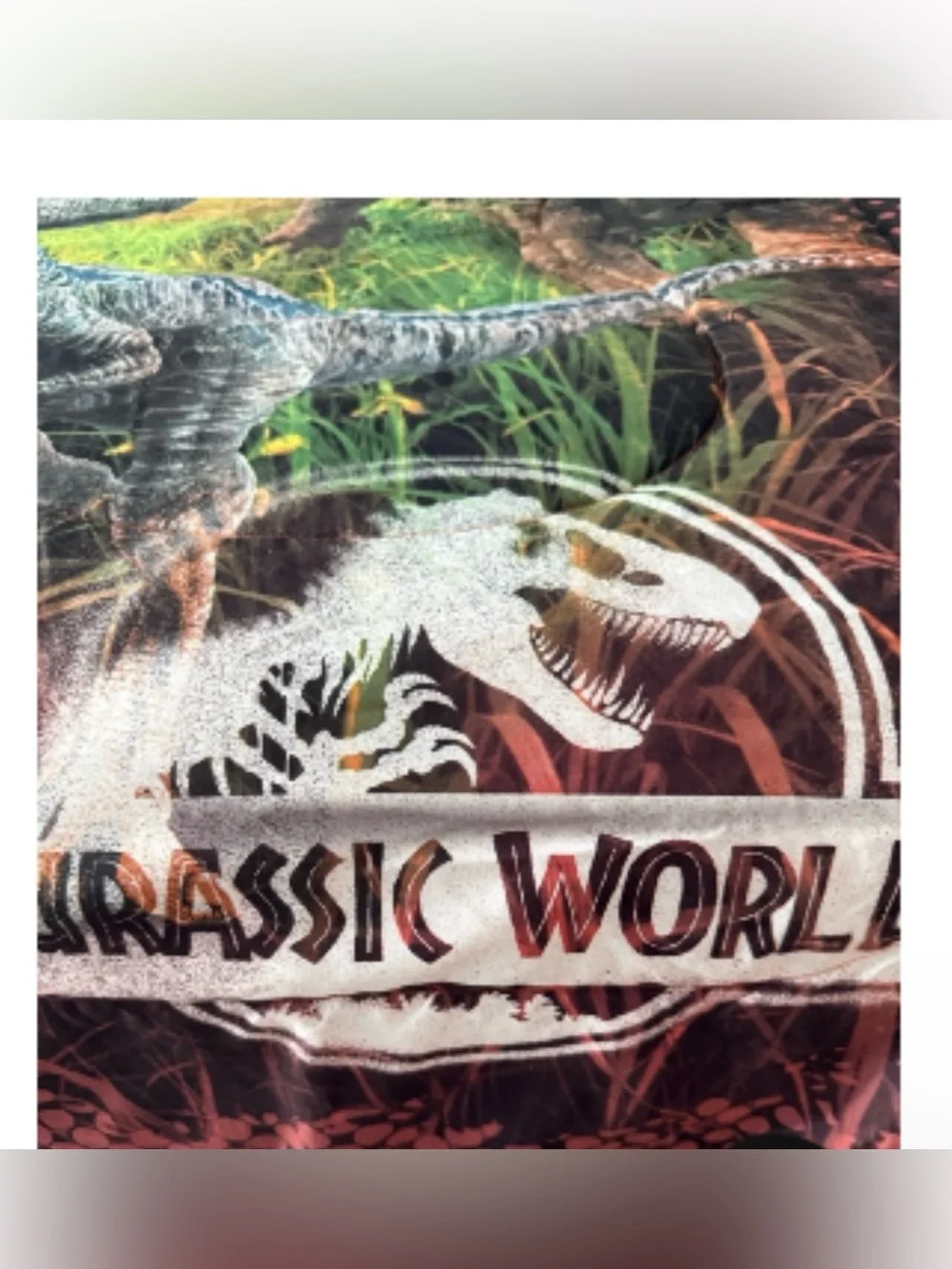 Jurassic Dinosaur Comforter in Brown and Multicolor